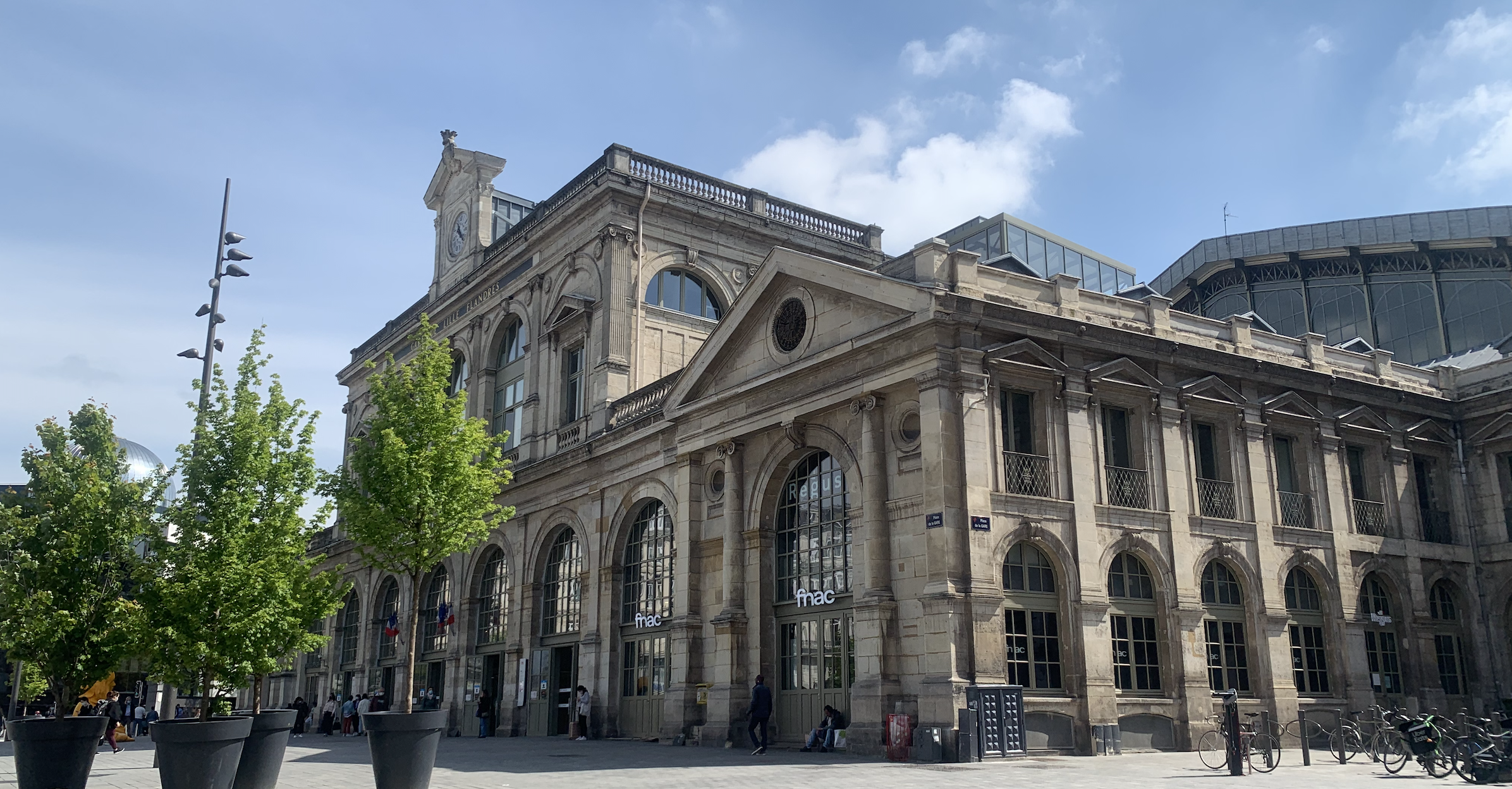 image de la gare lille flandres